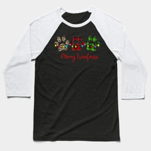 MERRY WOOFMAS CHRISTMAS Baseball T-Shirt